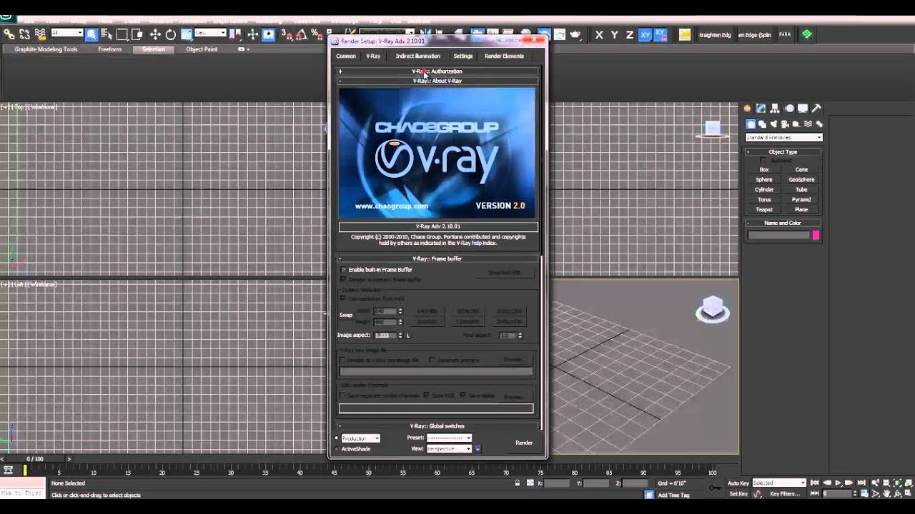 3d max vray realistic render settings windows 10